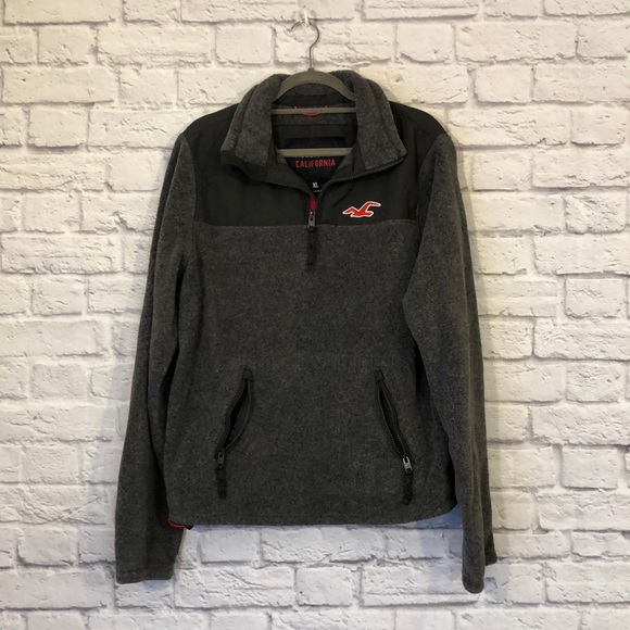 Hollister Other - Men’s Super Heavy 3/4 Zip Fleece - New w/o Tags
